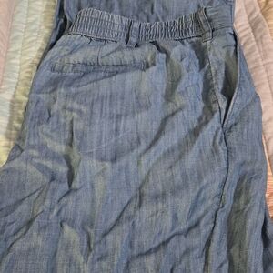 Lands' End Light Blue Wide Leg Jeans 16W NWT